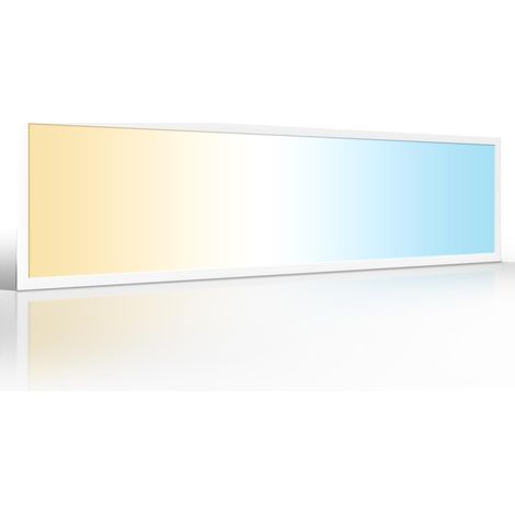 CCT LED Panel 160x40cm 24V 48W Rahmen weiss (1/5)