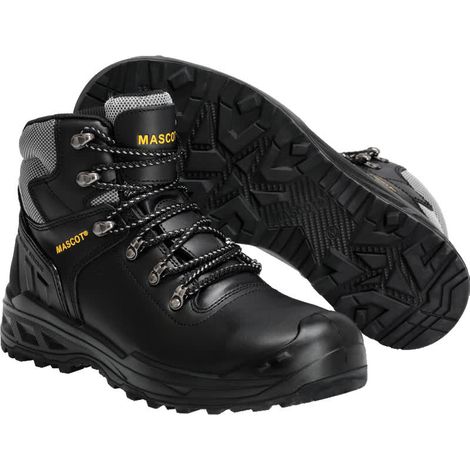 Mascot MASCOT® FOOTWEAR INDUSTRY Sicherheitsstiefel Elbrus S3 SRC DGUV Gr.44 schwarz/gelb (1/4)