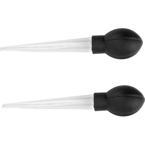 2pièces Pipette De Transfert pour Liquides Compte-Gouttes Outil Élimination Eau pour Soucoupe De Pot Accessoire (1/4)