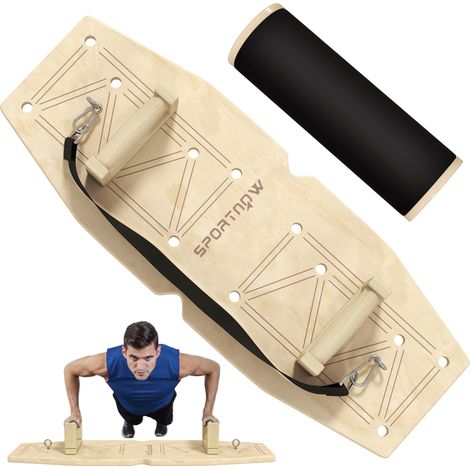 Parallettes in legno con bande di resistenza e 8 coppie di fori HOMVRA (1/5)