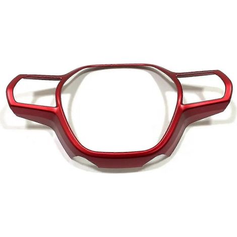Lenkradverkleidung, Innenausstattung, Rahmen, Zubehör aus ABS-Kunststoff für Honda Civic 11. Generation (2022–2024) – Rot