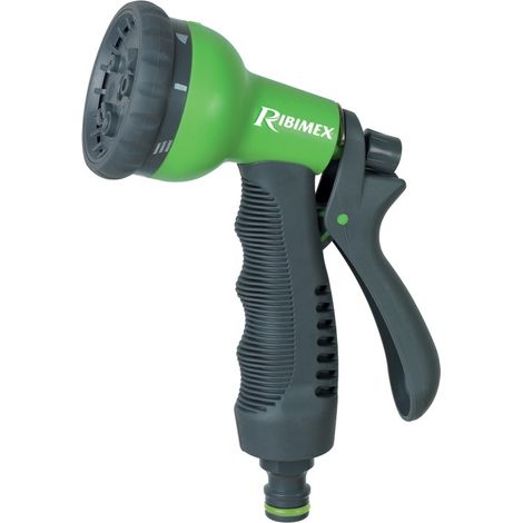 Pistolet pomme multijets d'arrosage BMI, bi-matière avec revêtement antidérapant Soft-Touch (1/2)