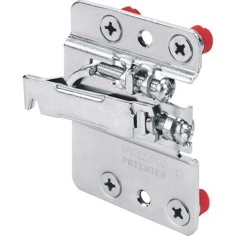 Suspension p-element bas 807 d – Support droit en acier plaqué zinc – Charge max 240 kg – Système anti-affaissement intégré – Camar