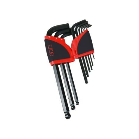 Ratelier 9 clés males lg 6 pans a Tete spherique 1,5 a 10 mm SAM - 67AR9A (1/6)