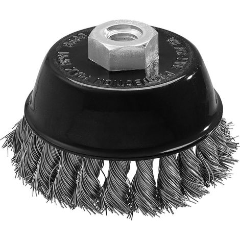 Drahtbürste neo wire brush 65 mm Edelstahl M14 12500 U/min
