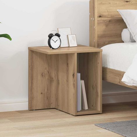 Beistelltisch 2 pcs Artisan-Eiche 37 x 32 x 40 cm Holzwerkstoff