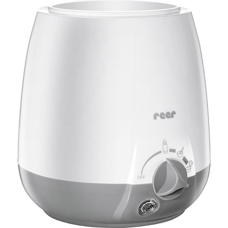 Chauffe-biberon Simply Hot – Réchauffe rapide pour biberons et petits pots – Design compact crème/mokka – 0,517 kg – Reer (1/7)