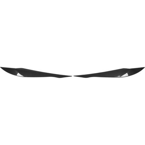 Scheinwerferblenden, 3er-Reihe F30 F31 2012-2018, ABS-Material, Carbon-Optik, 1 Paar (1/4)
