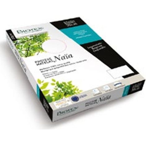 Protège-matelas BIOTEX NAIA blanc 90x200 cm bonnet 30 cm 200 g/m² coton imperméable respirant