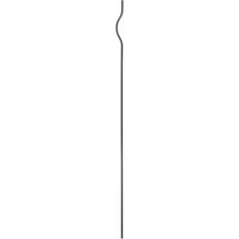 Tirador para mueble Brave 0452 - Marron metal / L 1150 CC 1120 mm
