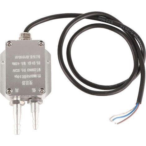 24-V-Gleichstrom-Winddrucktransmitter, hochpräziser Differenzdrucksensor 0–3 kPa OMSJD-FY-01