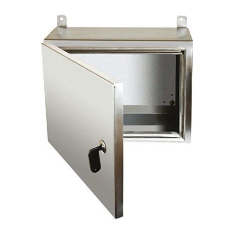 Coffret mural RS PRO en Acier inoxydable 316 dim. ext. 300 x 400 x 200mm, IP69K ( Prix pour 1 )