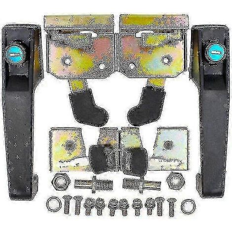 Poignée de porte de type 502 universelle compatible avec les engins de levage, tracteurs, équipements lourds, chargeurs, engins de chantier et véhicules de transport.