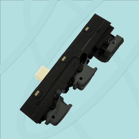 93570-3S000RAS Applicable à Hyundai Sonata 8 Interrupteur de lève-vitre électrique (gris), panneau gris, commande le levage de la vitre électrique, assorti à l'intérieur.