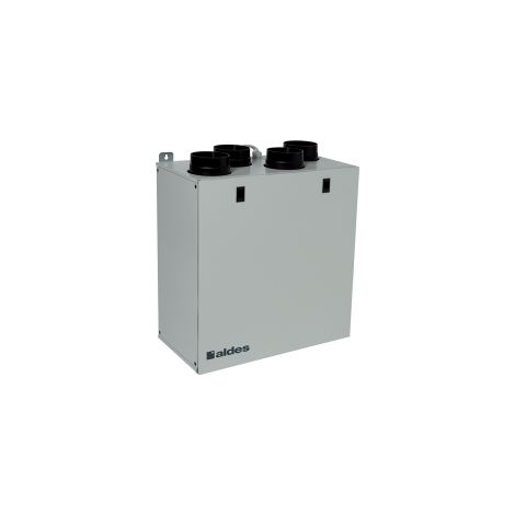 Aldes – VMC double flux InspirAIR® Top 210 – 11027120 – Débit 210 m³/h – Filtre F7 – Récupération de chaleur pour confort optimal (1/6)