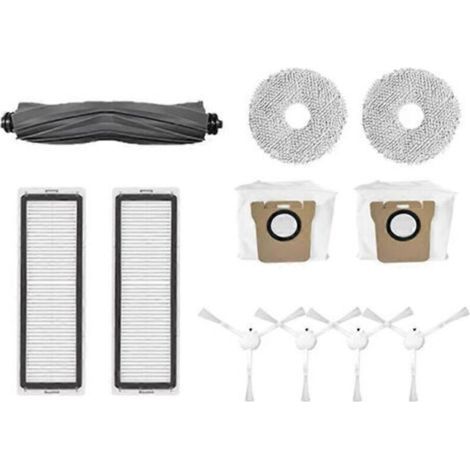 Zubehör für Dreame Bot L10 Prime / L10s Pro / L10 Pro: Hauptseitenbürste, HEPA-Filter und Reinigungstuch (1/5)