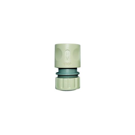 Raccord rapide aquastop Ø15 plastique - BOUTTÉ (1/2)