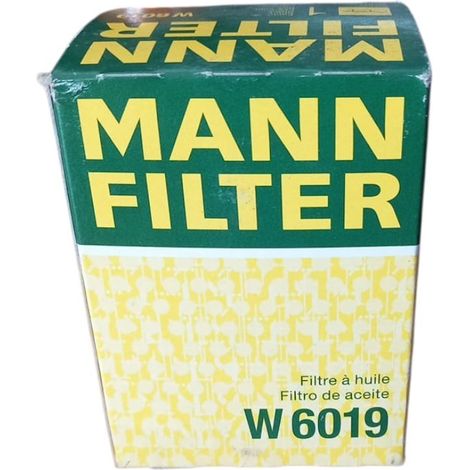 Filtro olio motore marca man filter codice filtro w6019