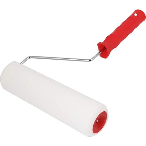 Accueil 9'' Wandkunst Malerei Werkzeug Flachkopf Kunststoffgriff Schwamm Farbroller (1/3)