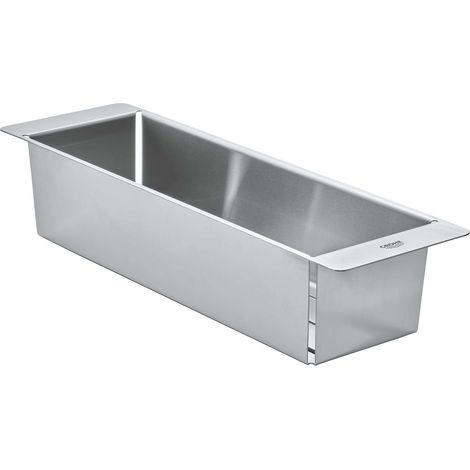 Grohe - Cubeta para fregaderos, acero inoxidable cepillado 40853SD0