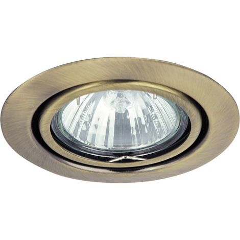 SPOT RELIGHT CIRCLE SWING GU5.3ANT BRONZ (1/5)