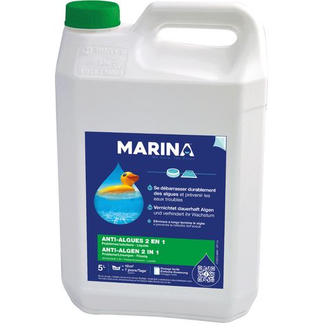 Innovative-water-care Anti Algas 2 En 1 bidón 5 litros