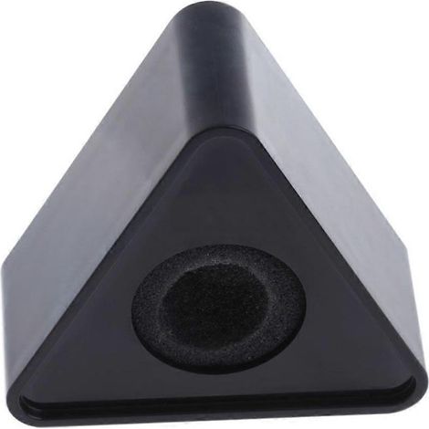 Microphone TV Interview Triangle Flag with Logo for DIY Station