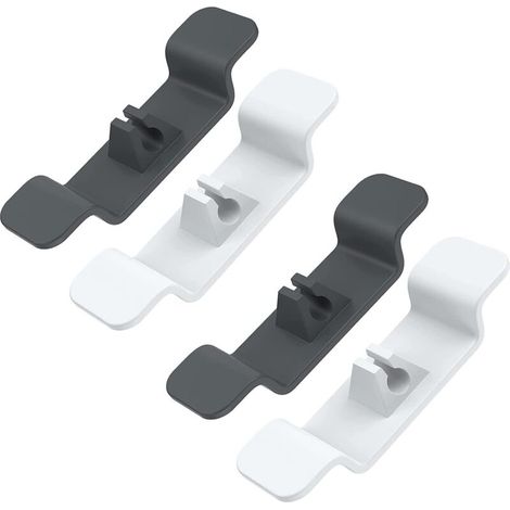 Organizzatore di cavi in 4 pezzi per elettrodomestici da cucina, avvolgicavo, gestione cavi, supporto per cavi autoadesivo, accessori per riporre i cavi, piccoli elettrodomestici, frullatori, pentole 