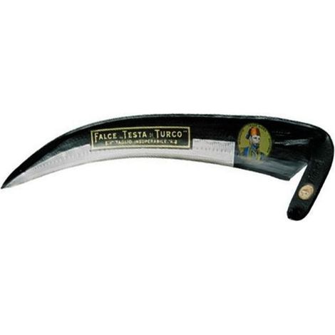 Vigor 6415065 Falce Austriaca Testa di Turco Strettissima senza Barba 65 cm
