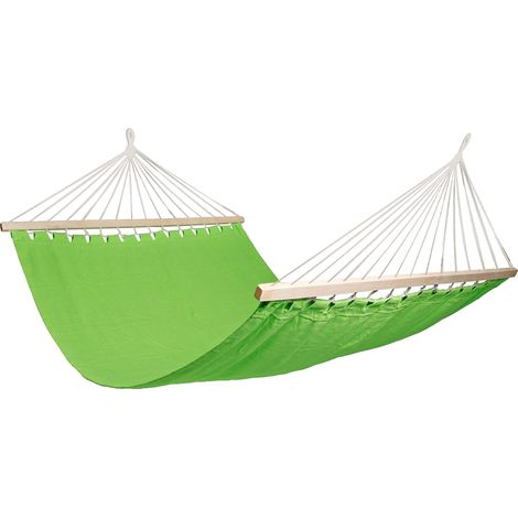 Hängematte 120Kg 200x150cm Poly/Baumwolle Lime-MMC4358-lime