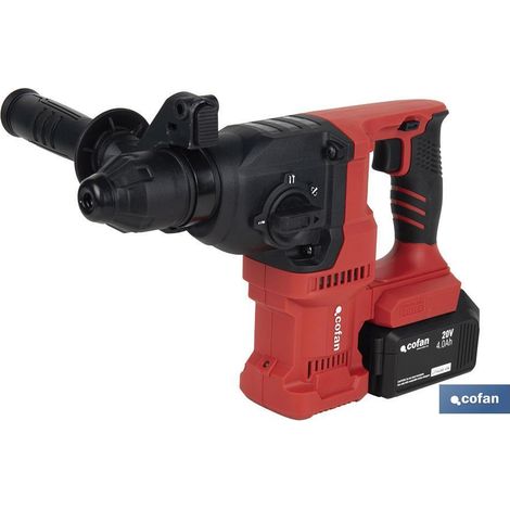 Perceuse à percussion SDS-Plus 20 V 1150 tr/min, 2,8 joules, batterie Li-ion 4,0 Ah (1/4)