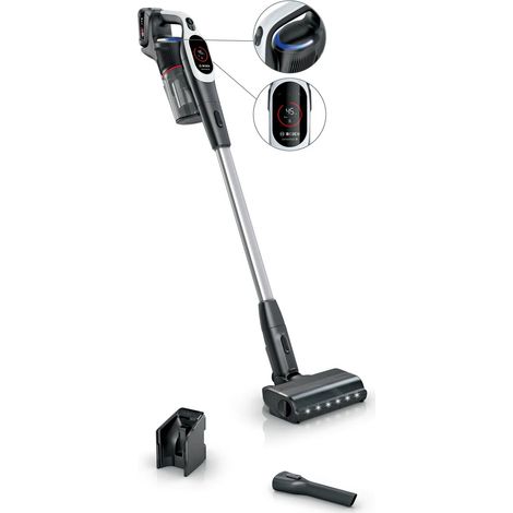 Bosch BCS931WBA Aspirapolvere ricaricabile, Unlimited 9, Bianco (1/5)