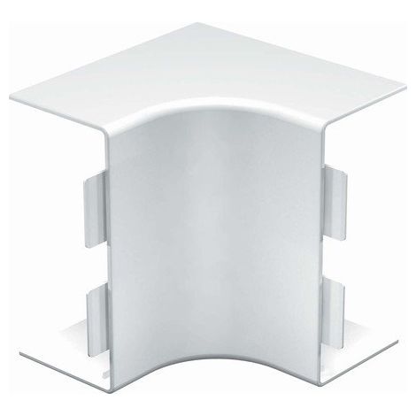OBO Bettermann Tapa de ángulo interno 60x130mm Cloruro de polivinilo blanco puro RAL 9010, 6192041
