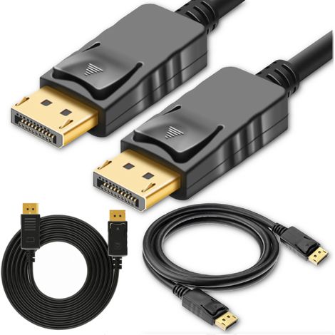 Câble DisplayPort vers DisplayPort de 1,5 m pour moniteur d'ordinateur DP (1/5)