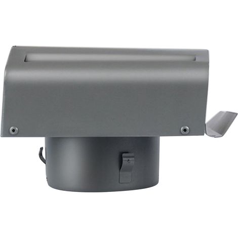 Capot de Vent Murale Anti-Pluie Ventilation 304 Acier Inoxydable pour Hotte et Ventilateur 100mm Type H (1/5)