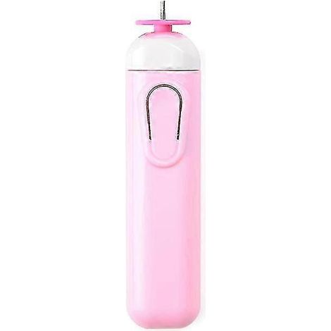 Stylo électrique à enrouler le papier, outil à fente pour quilling, stylo à friser électrique en acier, outil d'artisanat, enrouleur d'origami pour la fabrication de quilling (1 pièce, rose) (1/5)