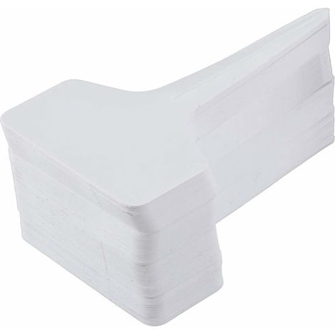 LAN Etiquettes Plantes, Etiquette Semis,120x Etiquette Potager de type T(6 x 10 cm),imperméables étiquettes,Etiquetage Réutilisable-Contenants et Accessoires Pour Plantes. (Blanc60) (1/5)