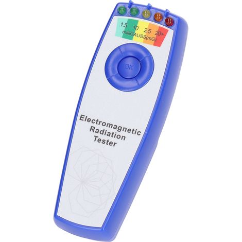 Détecteur EMF 5 niveaux - Moniteur de rayonnement magnétique ABS, instrument de mesure à réponse rapide (1/5)