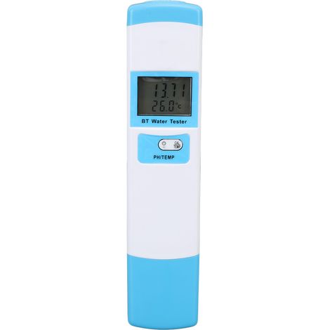 Digital Water Quality Meter 2 in 1 PH TEMP Wireless APP Backlight Multilingual Water Tester for Household Drinking Pool