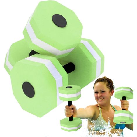 Haltères aquatiques pour exercice en piscine Équipement De Fitness Portable Barre D' Pour La Natation, La Gymnastique, L'Entraînement En Extérieur, Lac Et (1/5)