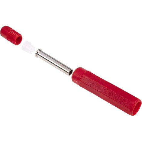 Fiche banane femelle 4 mm RS PRO Rouge Femelle 20A 1000V (1/5)