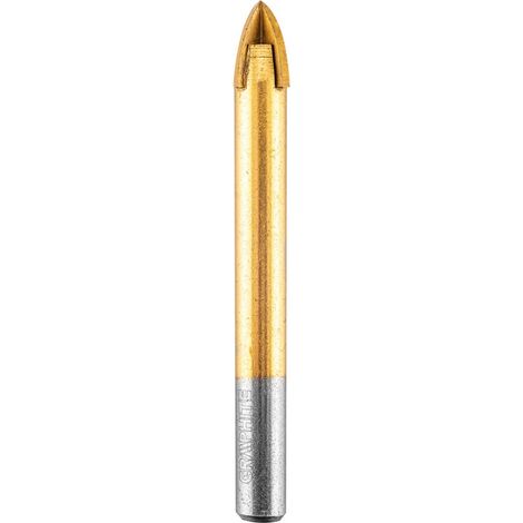 Broca universal Graphite universal drill HM 12 mm titanio (1/2)