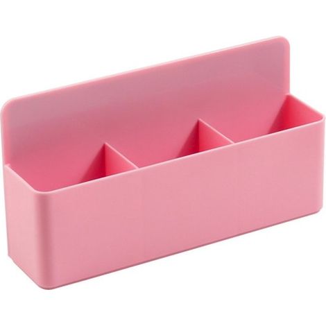 Boîte de rangement magnétique à 3 compartiments pour réfrigérateur/tableau blanc, porte-craies et porte-stylo magnétique (1/5)