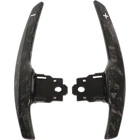Jeu d'extensions palettes de changement de vitesse en carbone forgé compétition, kit de remplacement compatible châssis F20 F22 F30 F32 M2 M3 M4 M5, accessoires racing légers et robustes pour transmis (1/5)