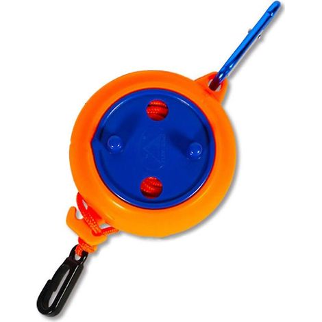 JEU - Étendoir à linge rétractable, rotatif et coupe-vent pour l'extérieur et l'intérieur, idéal pour le camping. (1/5)