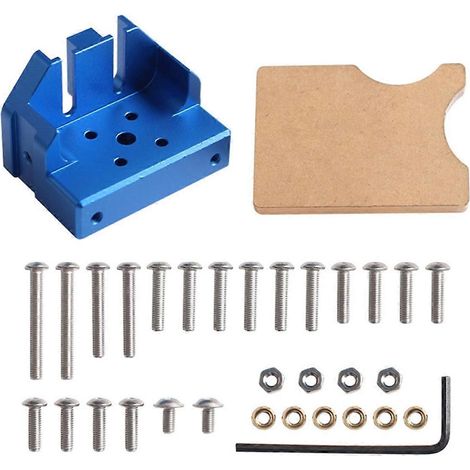 Ganzmetall-Druckkopfhalterung für 3D-Drucker der Serien 3, 5 und 10 (siehe Abbildung). (1/5)