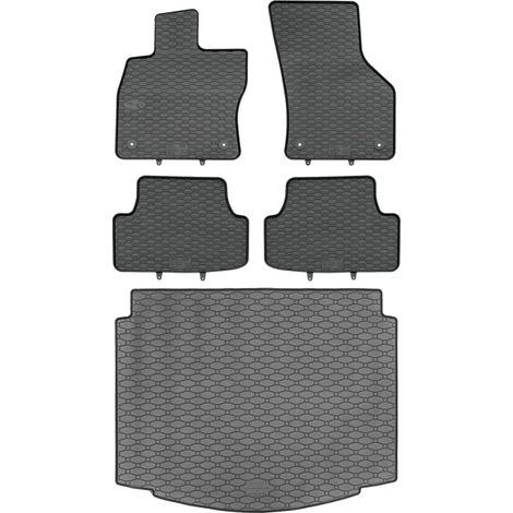 RIGUM 437171 Baule + Tappetini GEYER 810/4C - VW Golf VII Hatchback 10.2012-12.2019 (baule inferiore) poggiapiedi AV2 anteriore - INSTALLATO