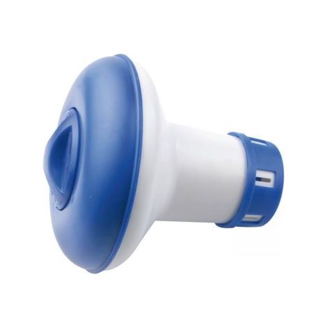 Doseur Piscine Chlore - Diffuseur Flottant Piscine - Compatible Pastilles 20 g - Edg By Aqualux (1/2)