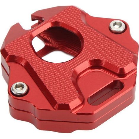 Coque De Clé De Moto - Métal CNC - Compatible CB650R CBR650R 2020+ - Rouge - 1 Pièce (1/5)