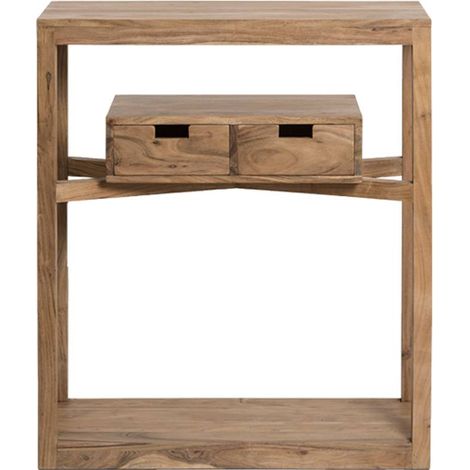 Console en bois d'acacia massif Oslo (1/5)